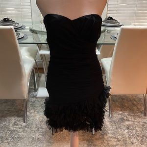 Women’s short black dress